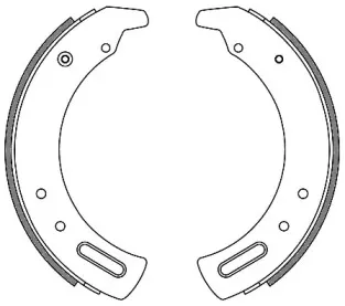Комплект тормозных колодок ROADHOUSE купить