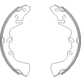 Комплект тормозных колодок ROADHOUSE купить