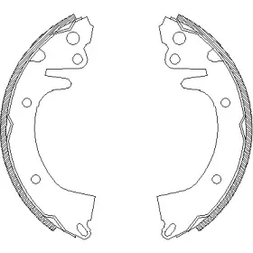 Комплект тормозных колодок ROADHOUSE купить