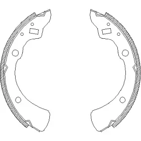 Комплект тормозных колодок ROADHOUSE купить