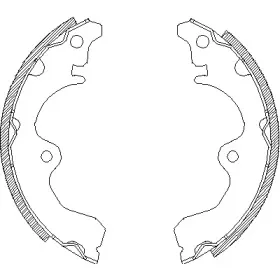 Комплект тормозных колодок ROADHOUSE купить