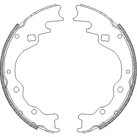 Комплект тормозных колодок ROADHOUSE купить
