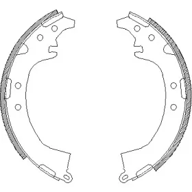 Комплект тормозных колодок ROADHOUSE купить