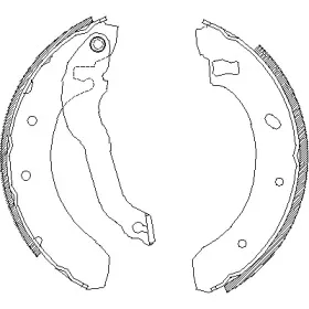 Комплект тормозных колодок ROADHOUSE купить