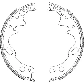 Комплект тормозных колодок ROADHOUSE купить