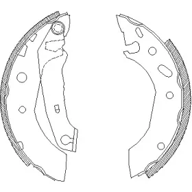 Комплект тормозных колодок ROADHOUSE купить