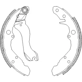 Комплект тормозных колодок ROADHOUSE купить