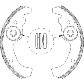 Комплект тормозных колодок ROADHOUSE купить