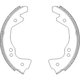 Комплект тормозных колодок ROADHOUSE купить