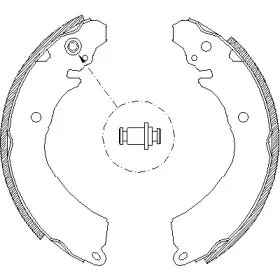 Комплект тормозных колодок ROADHOUSE купить