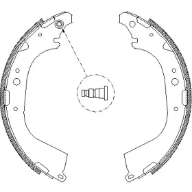 Комплект тормозных колодок ROADHOUSE купить