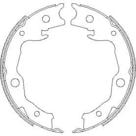 Комплект тормозных колодок ROADHOUSE купить