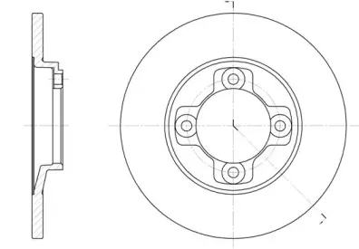 Тормозной диск ROADHOUSE купить