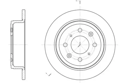 Тормозной диск ROADHOUSE купить
