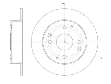 Тормозной диск ROADHOUSE купить