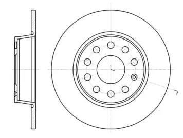 Тормозной диск ROADHOUSE купить