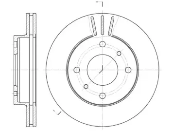 Тормозной диск ROADHOUSE купить