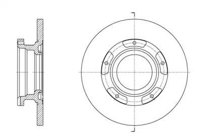 Тормозной диск ROADHOUSE купить
