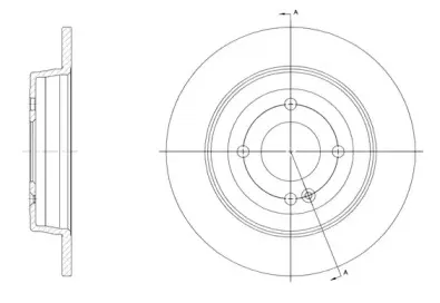Тормозной диск ROADHOUSE купить