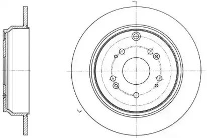 Тормозной диск ROADHOUSE купить