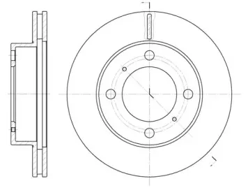 Тормозной диск ROADHOUSE купить