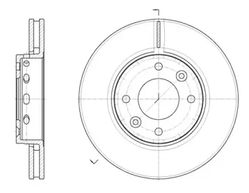 Тормозной диск ROADHOUSE купить