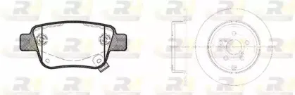 Комплект тормозов, дисковый тормозной механизм ROADHOUSE купить