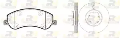 Комплект тормозов, дисковый тормозной механизм ROADHOUSE купить