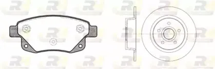 Комплект тормозов, дисковый тормозной механизм ROADHOUSE купить