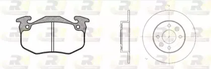 Комплект тормозов, дисковый тормозной механизм ROADHOUSE купить