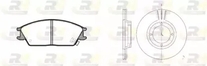 Комплект тормозов, дисковый тормозной механизм ROADHOUSE купить