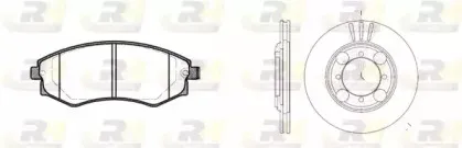 Комплект тормозов, дисковый тормозной механизм ROADHOUSE купить