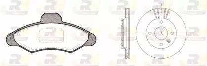 Комплект тормозов, дисковый тормозной механизм ROADHOUSE купить