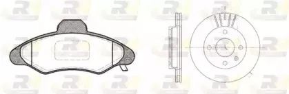 Комплект тормозов, дисковый тормозной механизм ROADHOUSE купить