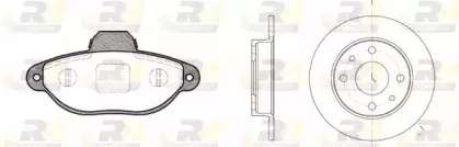 Комплект тормозов, дисковый тормозной механизм ROADHOUSE купить
