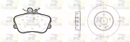 Комплект тормозов, дисковый тормозной механизм ROADHOUSE купить