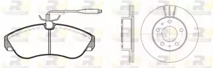 Комплект тормозов, дисковый тормозной механизм ROADHOUSE купить