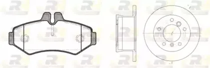 Комплект тормозов, дисковый тормозной механизм ROADHOUSE купить