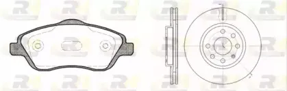 Комплект тормозов, дисковый тормозной механизм ROADHOUSE купить