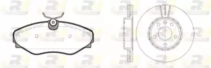 Комплект тормозов, дисковый тормозной механизм ROADHOUSE купить