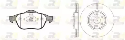 Комплект тормозов, дисковый тормозной механизм ROADHOUSE купить