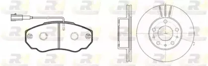 Комплект тормозов, дисковый тормозной механизм ROADHOUSE купить