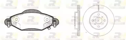 Комплект тормозов, дисковый тормозной механизм ROADHOUSE купить