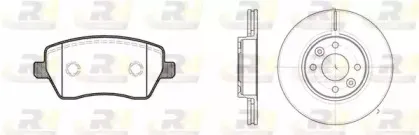 Комплект тормозов, дисковый тормозной механизм ROADHOUSE купить