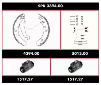 Комплект тормозов, барабанный тормозной механизм ROADHOUSE купить