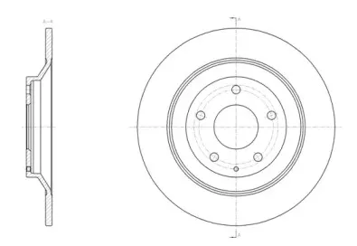 Тормозной диск ROADHOUSE купить