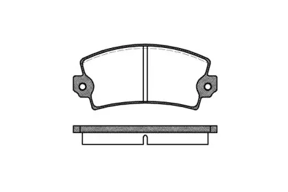 Колодки гальмівні дискові REMSA купить