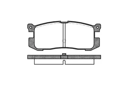Колодки гальмівні дискові REMSA купить