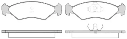 Комплект тормозных колодок, дисковый тормоз REMSA купить