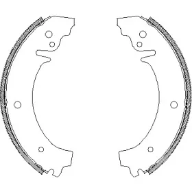 Комплект тормозных колодок REMSA купить